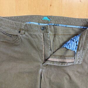 Tommy Bahama Men’s 38x30 Morro Bay 5-Pocket Jeans – Dark Taupe